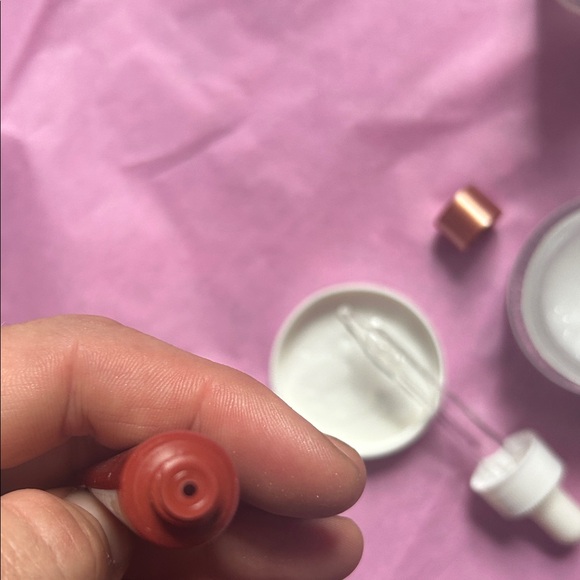 skincare set bundle!cleanser,toner, 2 eye creams, serum, moisturizer.sample&full - Picture 13 of 16